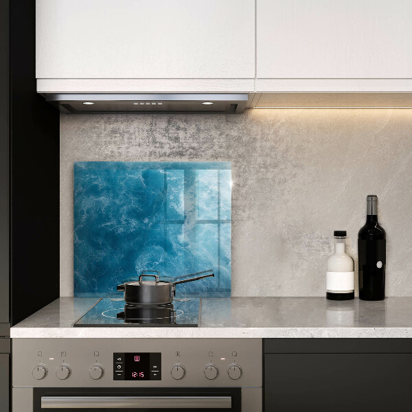 Sklo za varnou desku Modrá voda