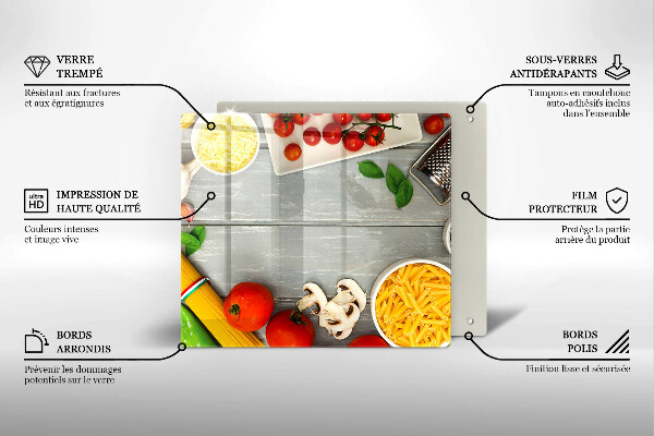 Sklo za varnou desku Kuchyňské jídlo