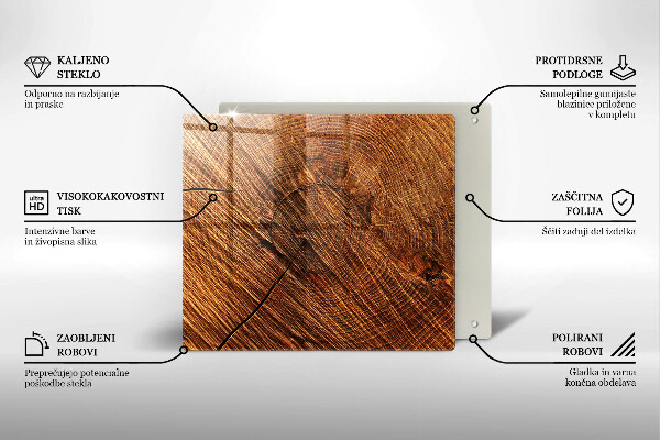 Sklo za varnou desku Dřevěná konstrukce
