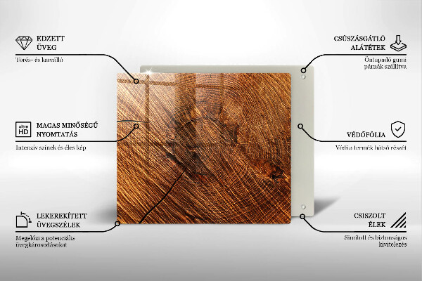 Sklo za varnou desku Dřevěná konstrukce