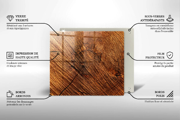 Sklo za varnou desku Dřevěná konstrukce