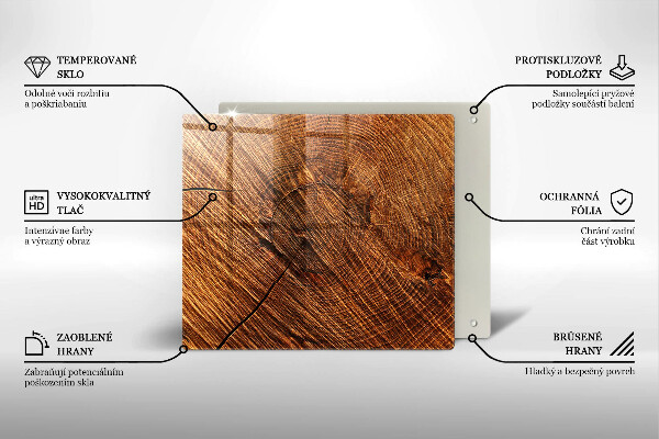 Sklo za varnou desku Dřevěná konstrukce