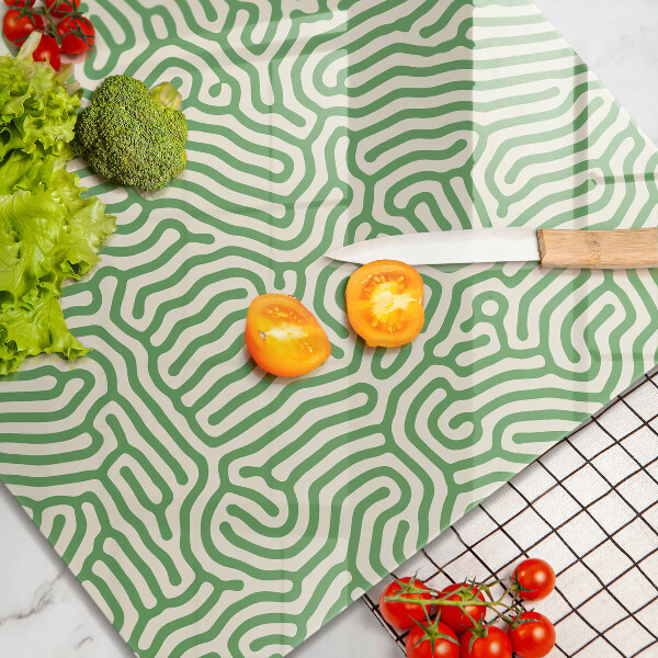 Sklo za varnou desku Abstraktní linie