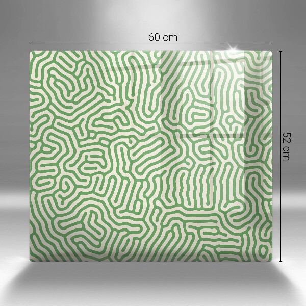 Sklo za varnou desku Abstraktní linie