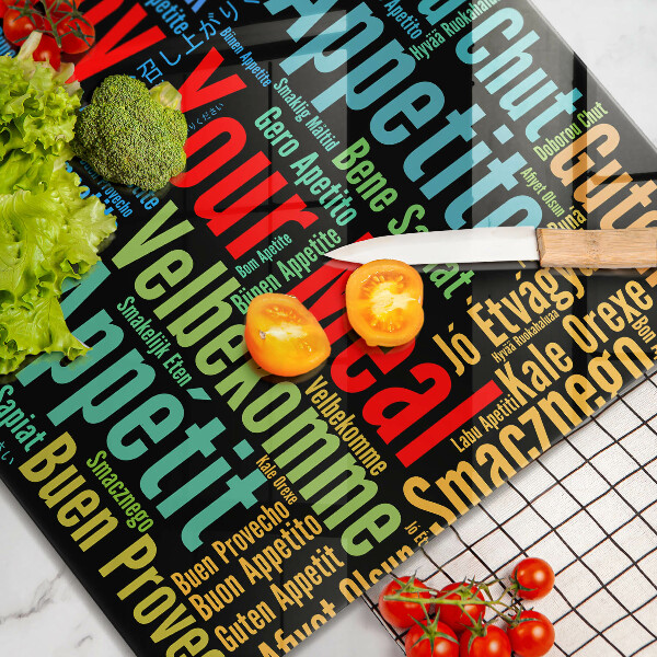 Sklo za varnou desku Titulky jazyky dobré chuti