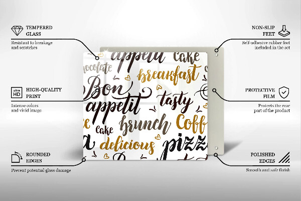 Sklo za varnou desku Bon appetit