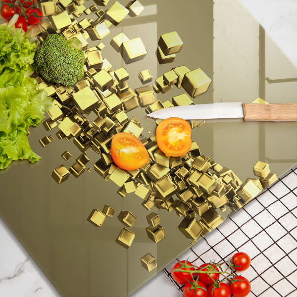 Sklo za varnou desku Abstraktní 3d geometrie