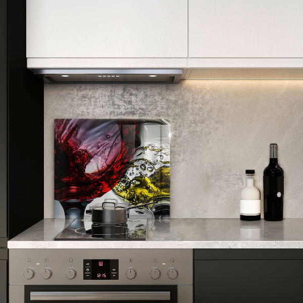 Sklo za varnou desku Sklenice vína