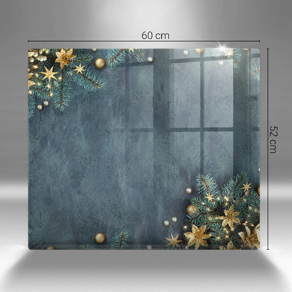 Sklo za varnou desku Vánoční dekorace