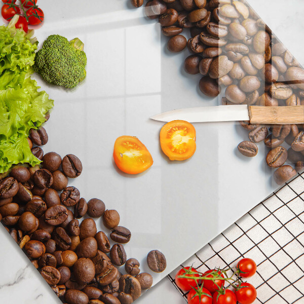 Sklo za varnou desku Kávová zrna