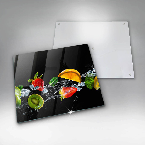 Sklo za varnou desku Ovoce ve vodě