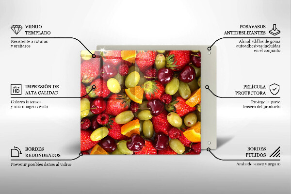 Sklo za varnou desku Letní ovoce