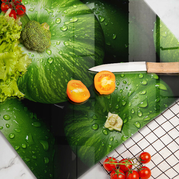 Sklo za varnou desku Zelené dýně