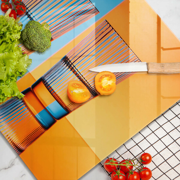 Sklo za varnou desku Dvě sklenice vody