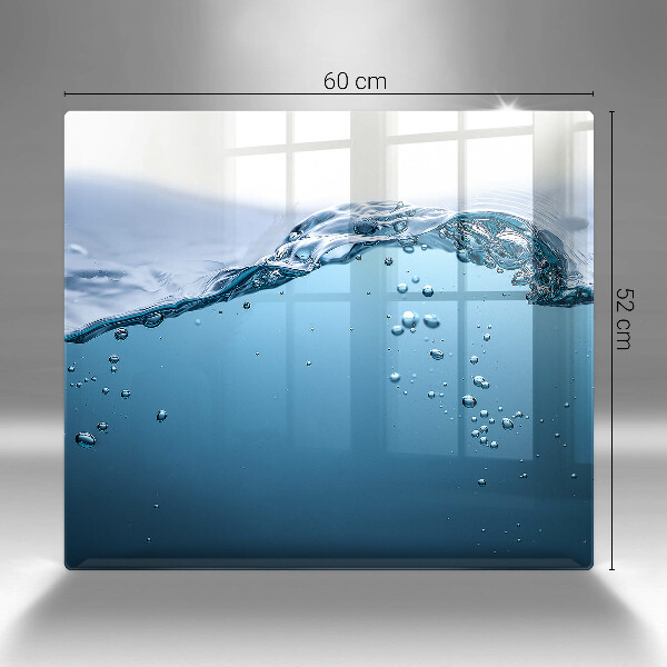 Sklo za varnou desku Modrá voda