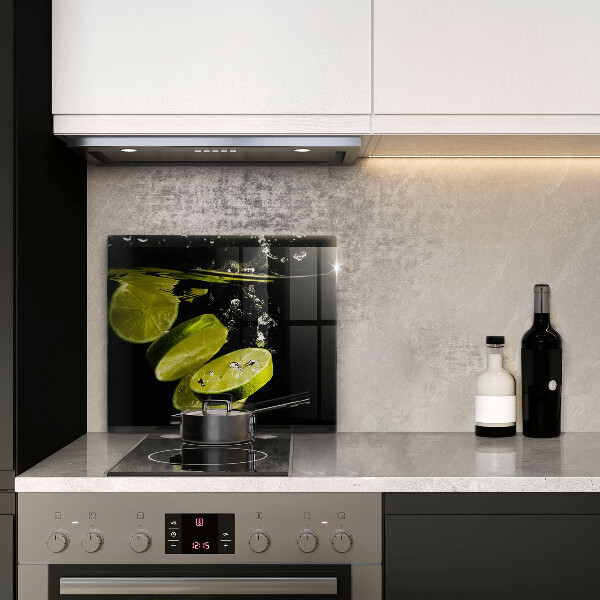 Sklo za varnou desku Limetky ve vodě