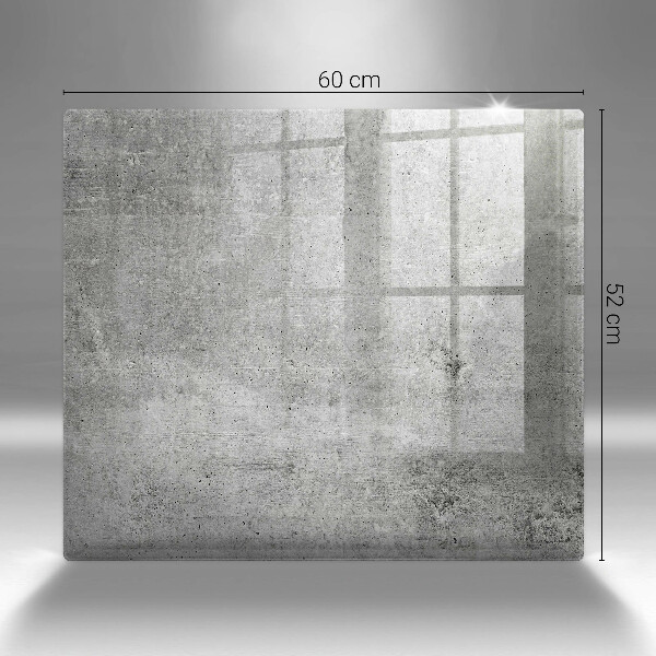 Sklo za varnou desku Betonová textura