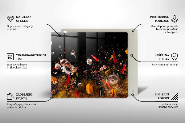 Sklo za varnou desku Pálivé koření