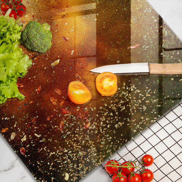 Sklo za varnou desku Barevné koření