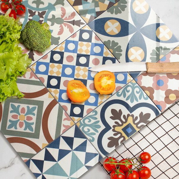 Sklo za varnou desku Dekorativní dlaždice