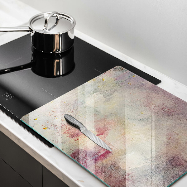 Sklo za varnou desku Malování textury pozadí