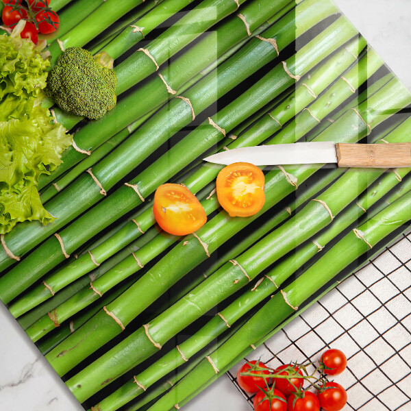 Sklo za varnou desku Přírodní bambusy