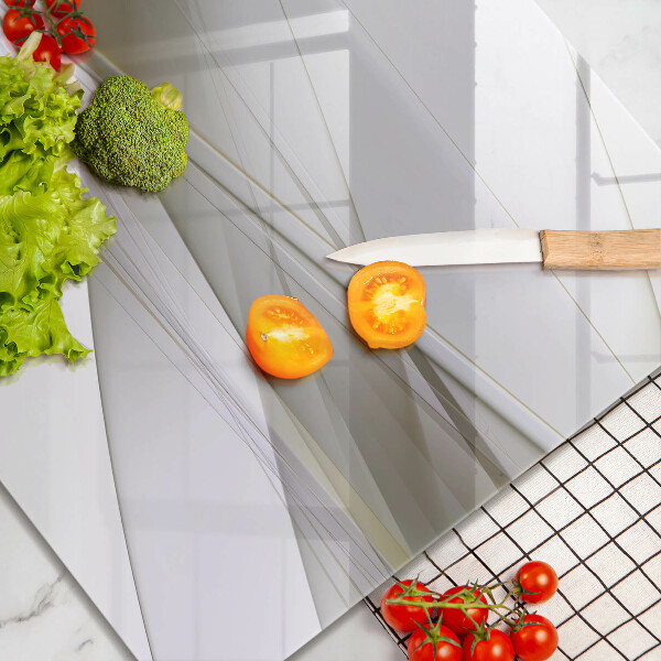 Sklo za varnou desku Abstraktní linie designu