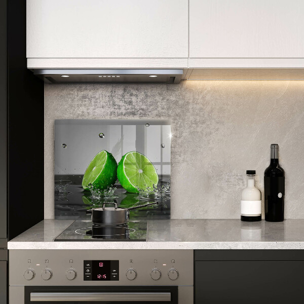 Sklo za varnou desku Šťavnaté limetky a voda