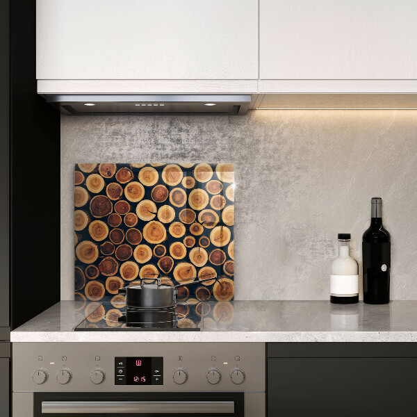 Sklo za varnou desku Dřevěné pařezy