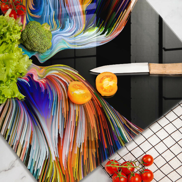 Sklo za varnou desku Polibek abstrakce