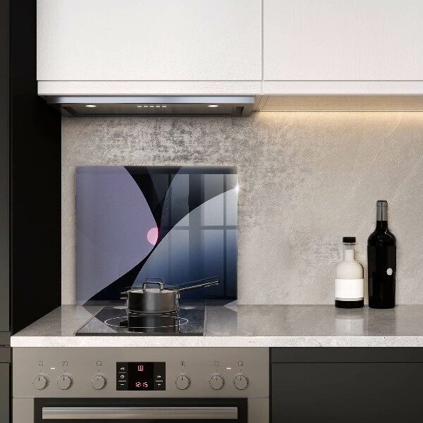 Sklo za varnou desku Abstraktní tvary