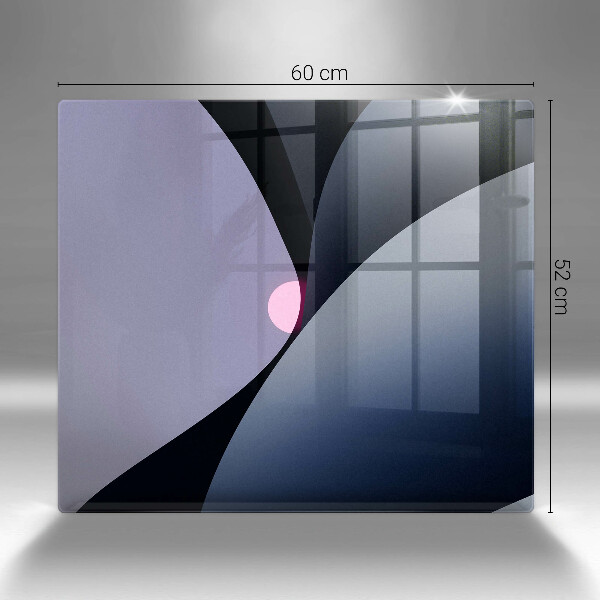 Sklo za varnou desku Abstraktní tvary