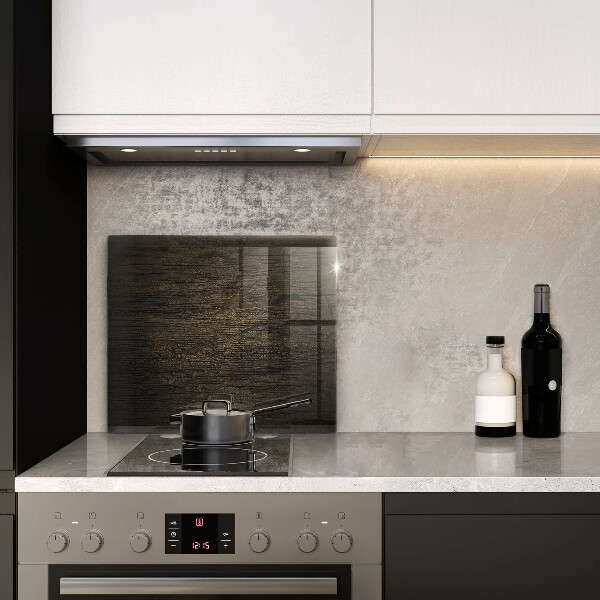 Sklo za varnou desku Textura dřevěné kůry