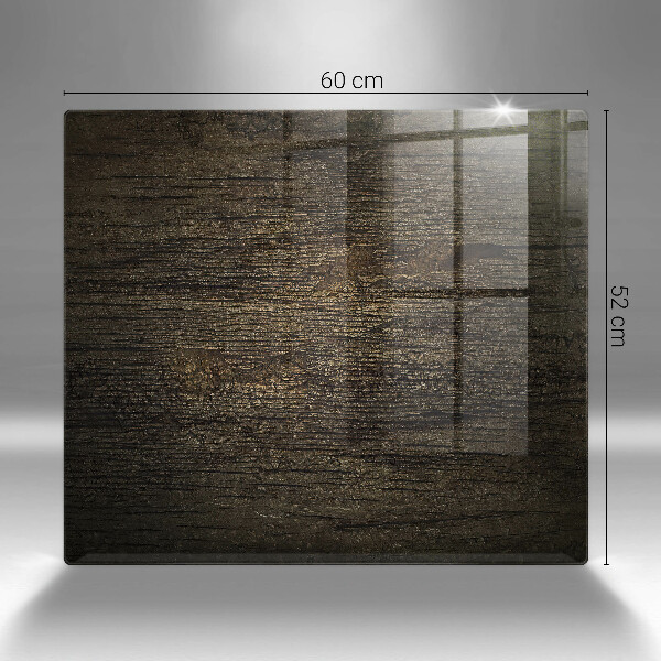 Sklo za varnou desku Textura dřevěné kůry