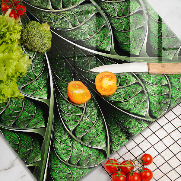 Sklo za varnou desku Struktura žilek listu