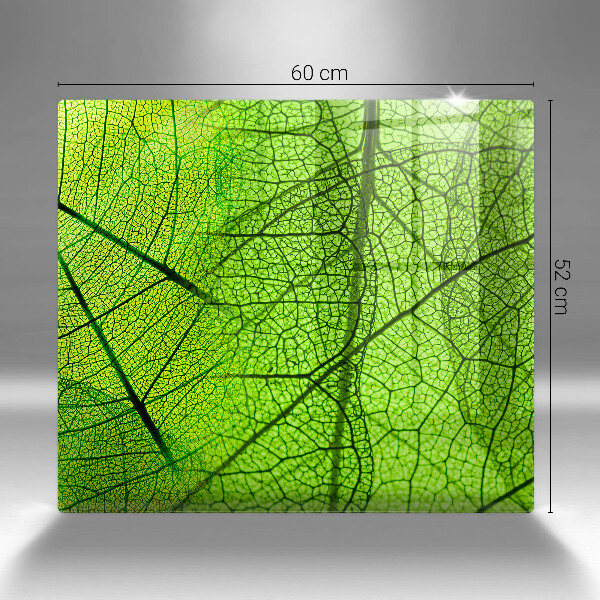 Sklo za varnou desku Přírodní listové žíly