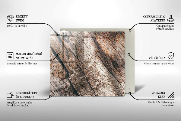 Sklo za varnou desku Dřevěná konstrukce