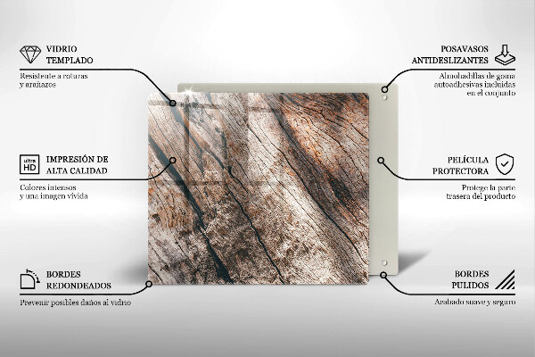 Sklo za varnou desku Dřevěná konstrukce