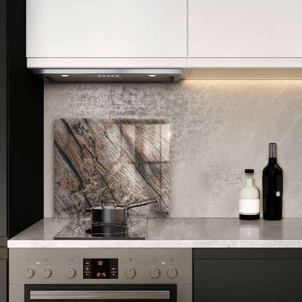 Sklo za varnou desku Dřevěná konstrukce