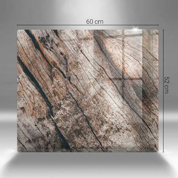 Sklo za varnou desku Dřevěná konstrukce