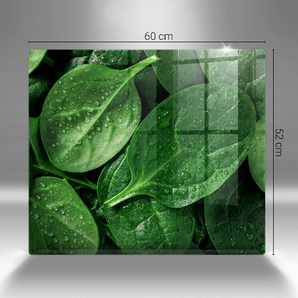 Sklo za varnou desku Listy bazalky