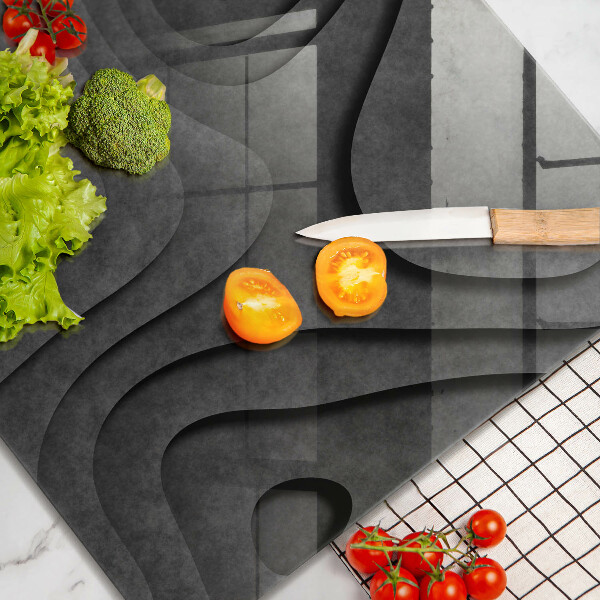 Sklo za varnou desku 3d tvary kamenů