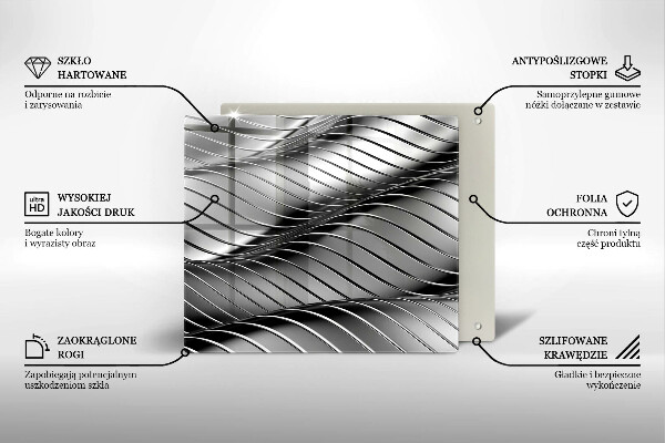 Sklo za varnou desku 3d kovová konstrukce