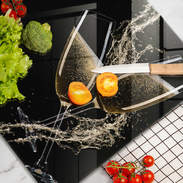 Sklo za varnou desku Sklenice šampaňského