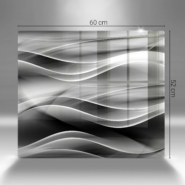 Sklo za varnou desku Abstrakce jemné linie