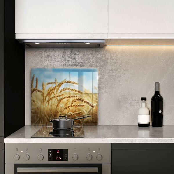 Sklo za varnou desku Klasy obilovin na poli