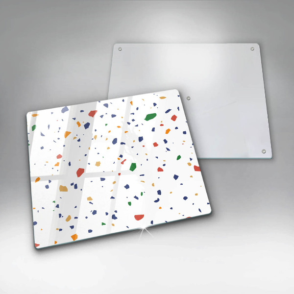 Sklo za varnou desku Barevná kamenina