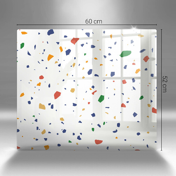 Sklo za varnou desku Barevná kamenina