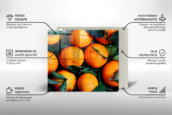 Sklo za varnou desku Pomeranč