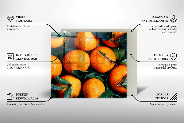 Sklo za varnou desku Pomeranč